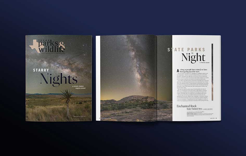 Texas Parks & Wildlife Magazine April 2025 cover