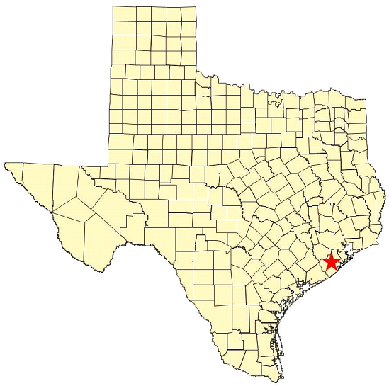 Location Map Brazoria County