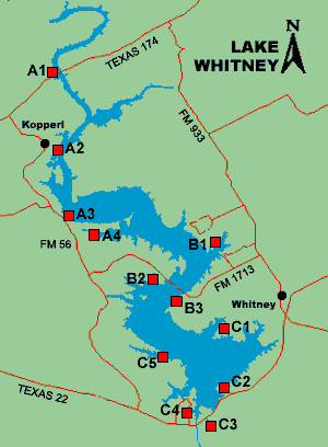 Lake Whitney Access