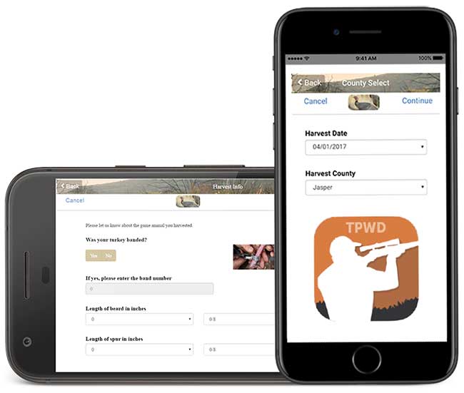 My Texas Hunt Harvest app