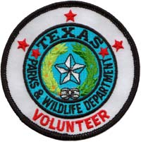 TPWD Volunteer patch