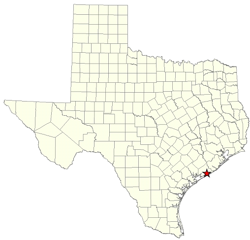 Location Map for Subject Tracts in Matagorda County
