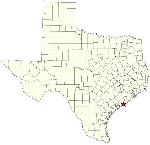 Location Map for Subject Tracts in Matagorda County