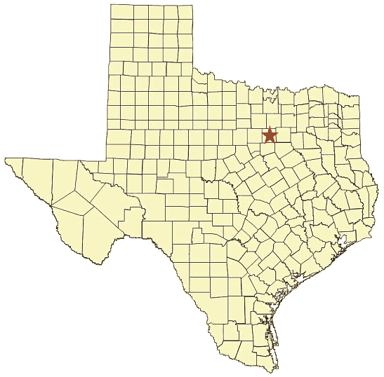 Location Map - Tarrant County