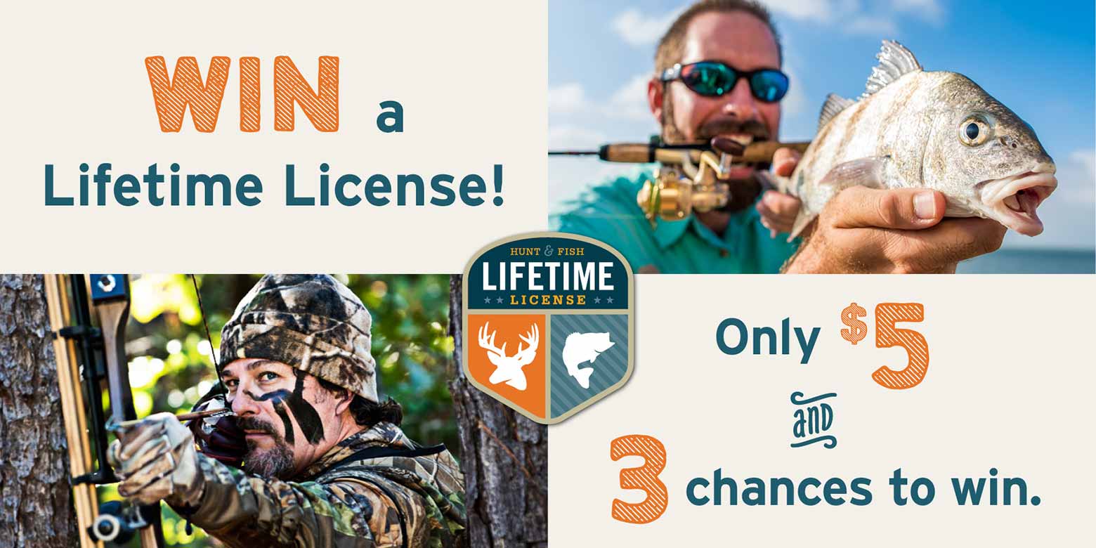 Win a Lifetime License! Only $5.00 and 3 chances to win.