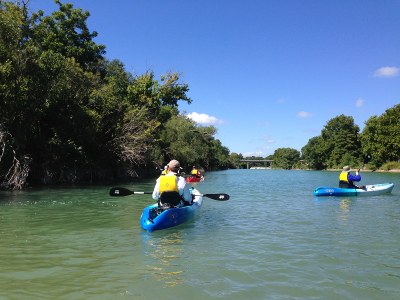 Kayaking at Blanco State Park