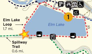 Elm Lake Map