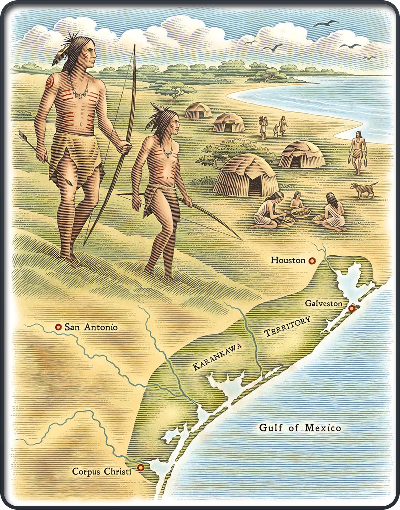 Karankawa Map