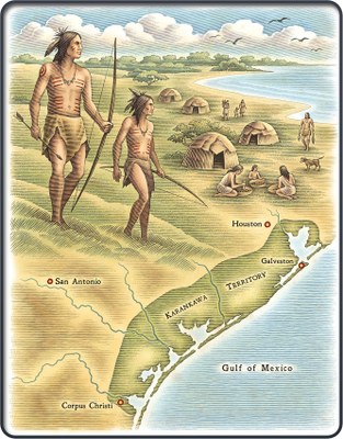 Karankawa Map