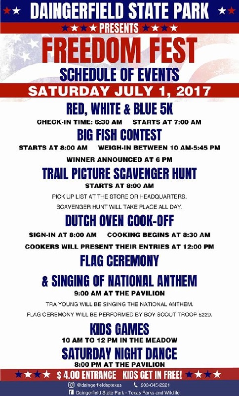 Freedom Fest 2017 Flyer