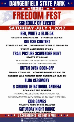 Freedom Fest 2017 Flyer