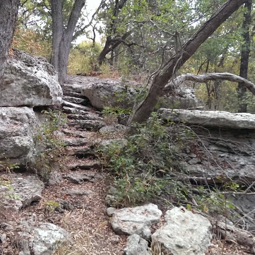 Trail at Mother Neff SP