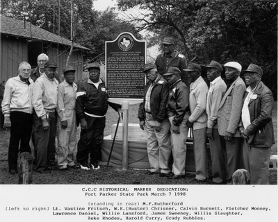 Fort Parker CCC Dedication