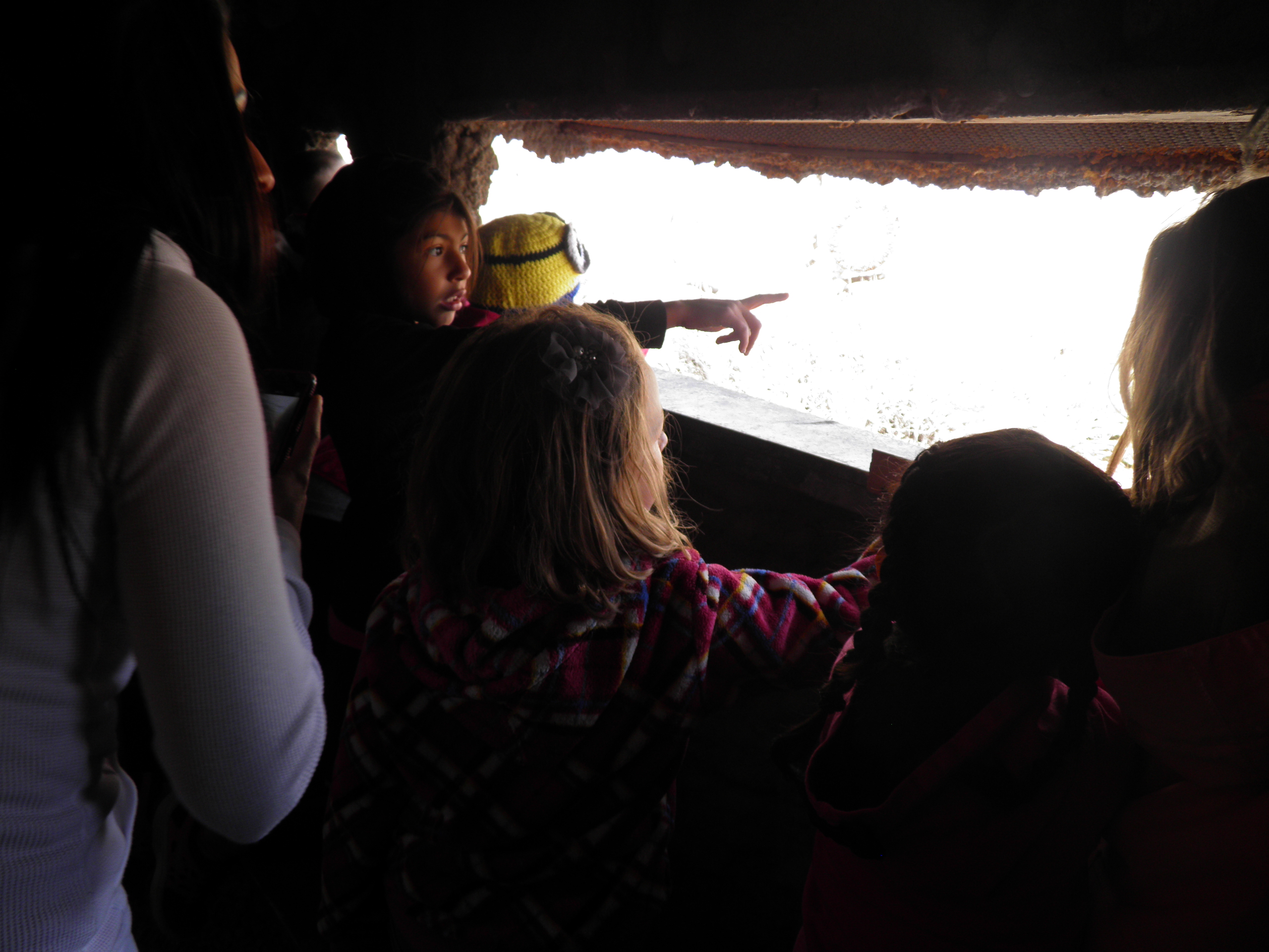 Adrianna Kids at birdblind FMSP