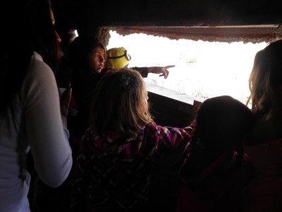 Adrianna Kids at birdblind FMSP
