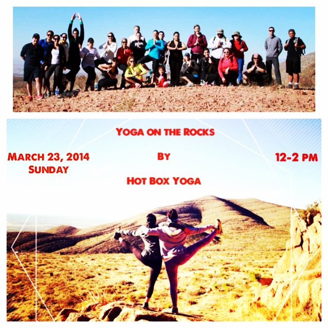 Yoga on the Rocks