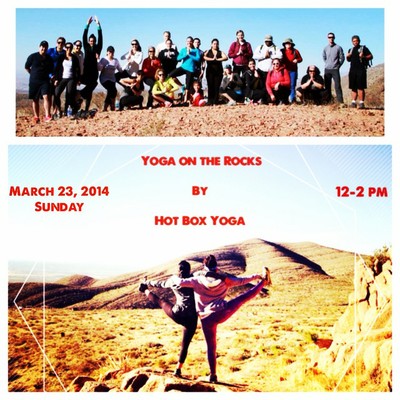 Yoga on the Rocks