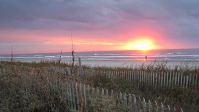 beach sunrise