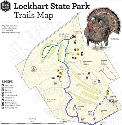 Turkey Trot Course Map