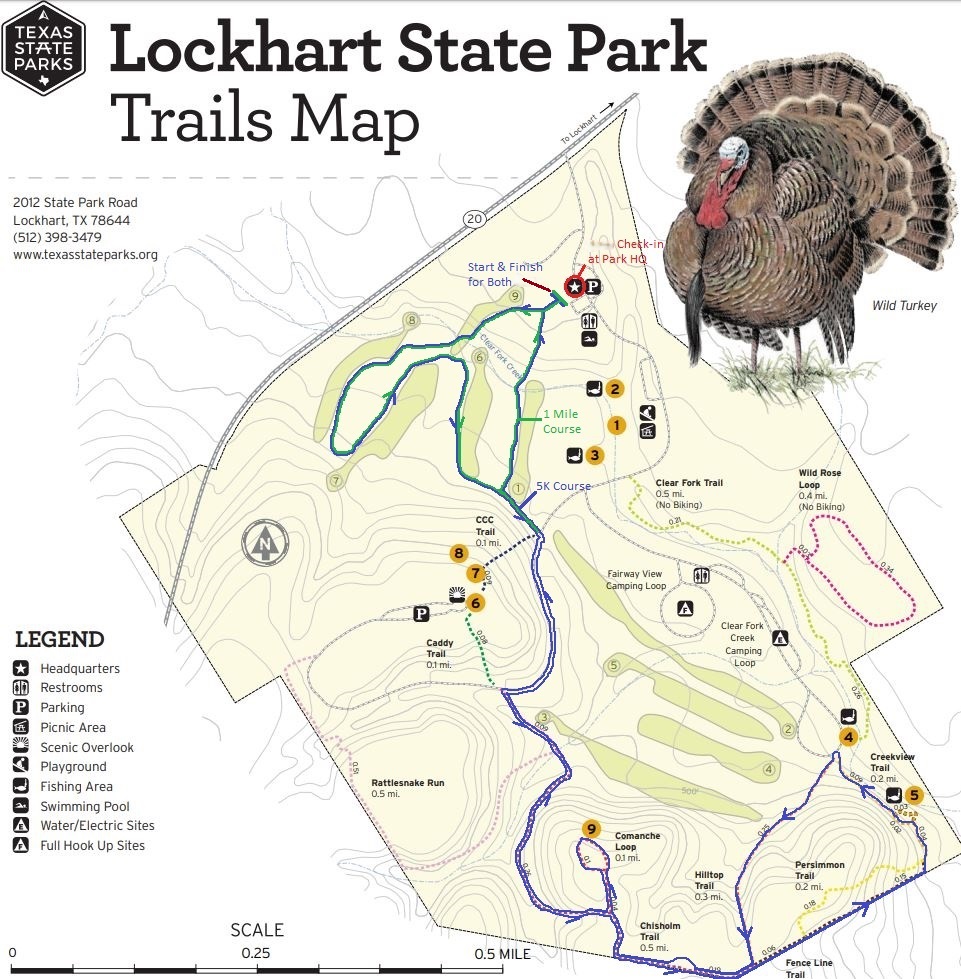 Veterans Hike Course Map
