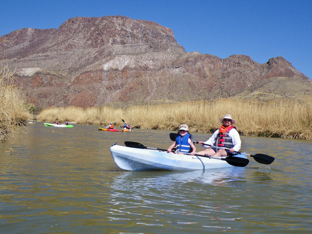 Kayaking Rio Grande