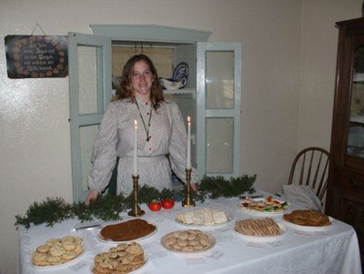 Tree Lighting at the Sauer-Beckmann Farm