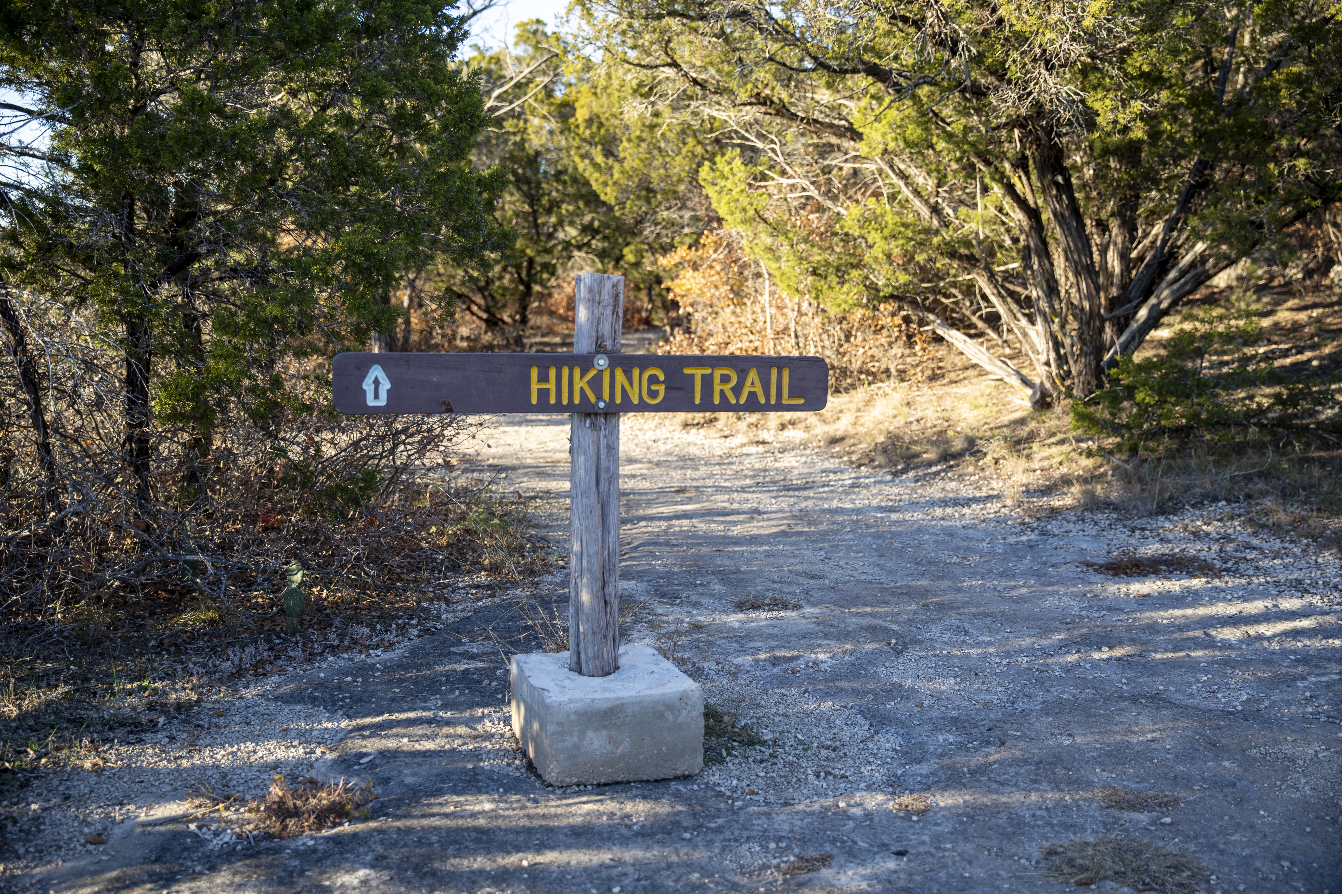 Hiking Trail Sign