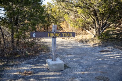 Hiking Trail Sign