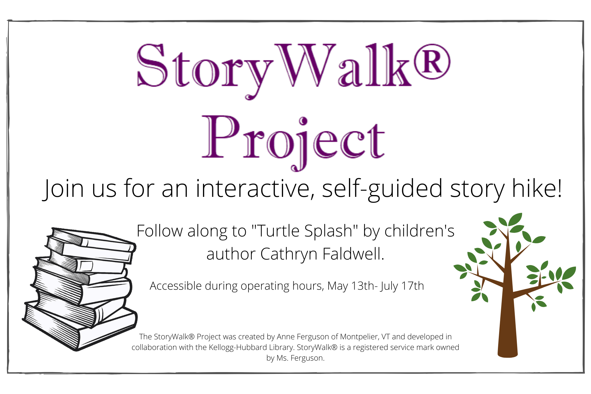 StoryWalk Flyer - Golden Acorn.png