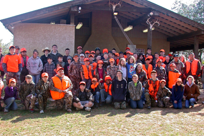 Youth Hunt participants