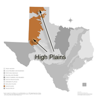 Map of High Plains