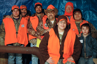 Youth Hunt participants