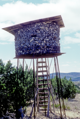 cedar deer blind