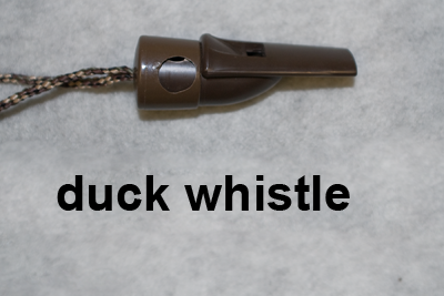 Duck whistle