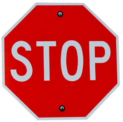 Stop sign