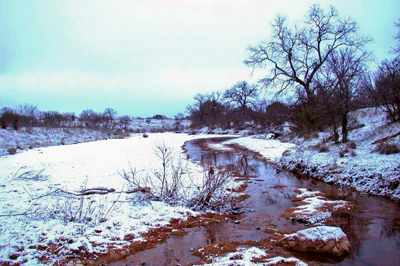 Snowy creek