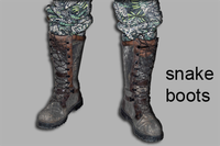 Botas de serpiente