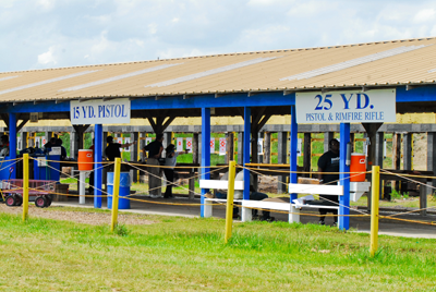 Shooting range signs