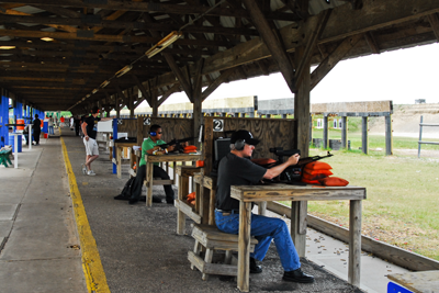 Shooting range practice