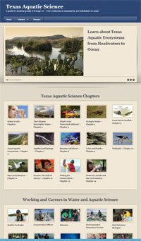 aquatic science texas tas curriculum portal web