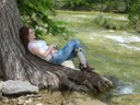 Resting by the river Resting by the river
