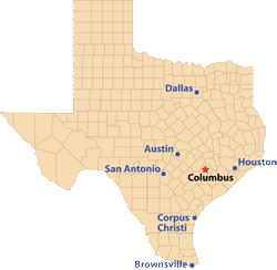 Where Is Columbus Texas On A Map TPWD: Columbus | | Texas Paddling Trails