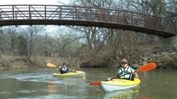 Joe Pool Lake and Walnut Creek Paddling Trail