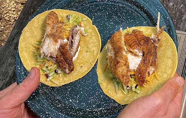 Wild Game Recipes: Cajun Blackened Catfish Tacos