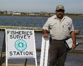 harvest surveys of anglers as a type of sampling 