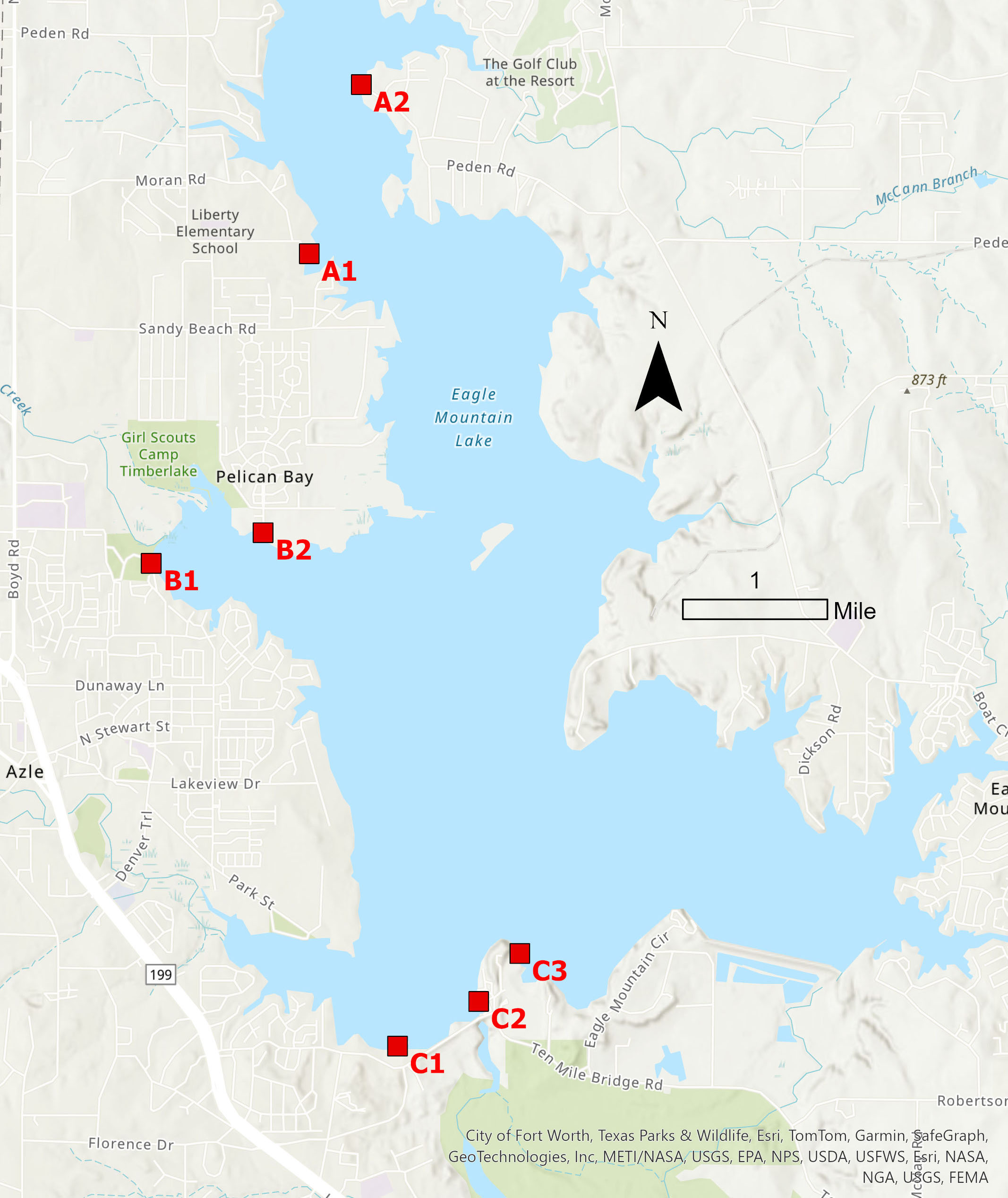 lake map