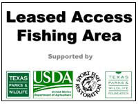 Sign posted at leased access sites
