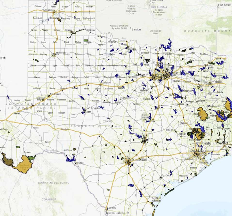 Discover Texas Through Maps
