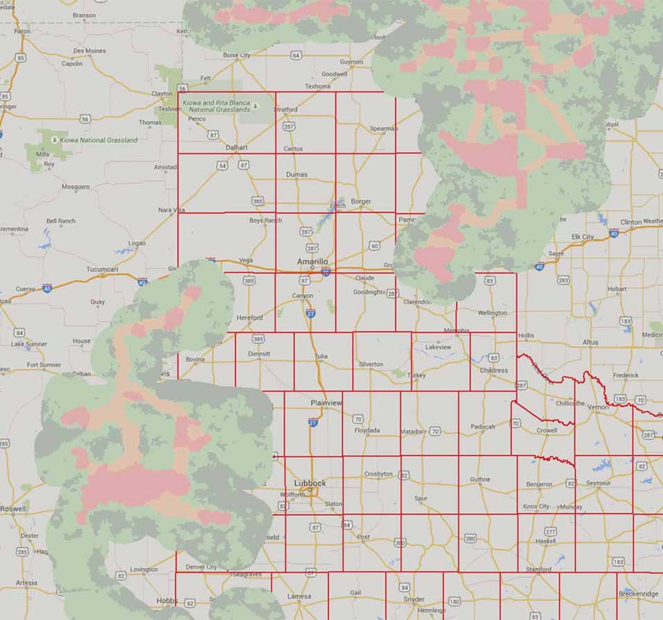 Fort Worth Texas Map - GIS Geography