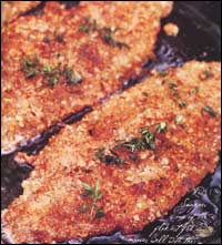 Pecan Crusted Red Snapper